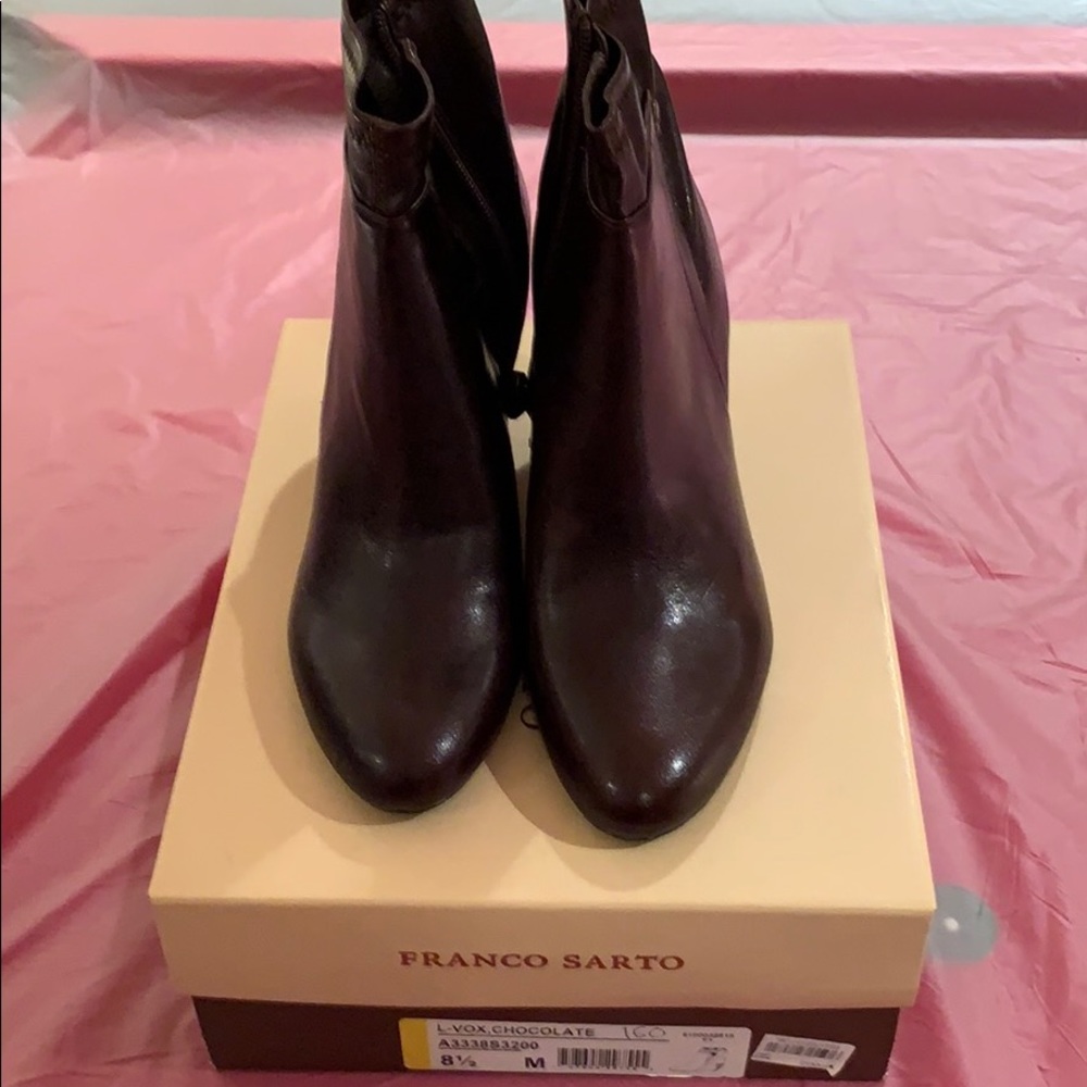 Woman’s wedge booties size 8.5